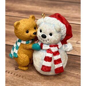 2005 HALLMARK KEEPSAKE ORNAMENT QXG4432 SNOW BEAR BUDDIES BY ANITA ROGERS